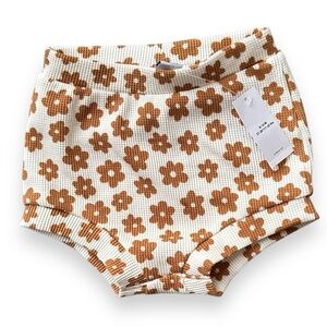 Boho Floral Daisy Baby Girl Bloomers Bummies Bottoms Size 6-12 M. NWT